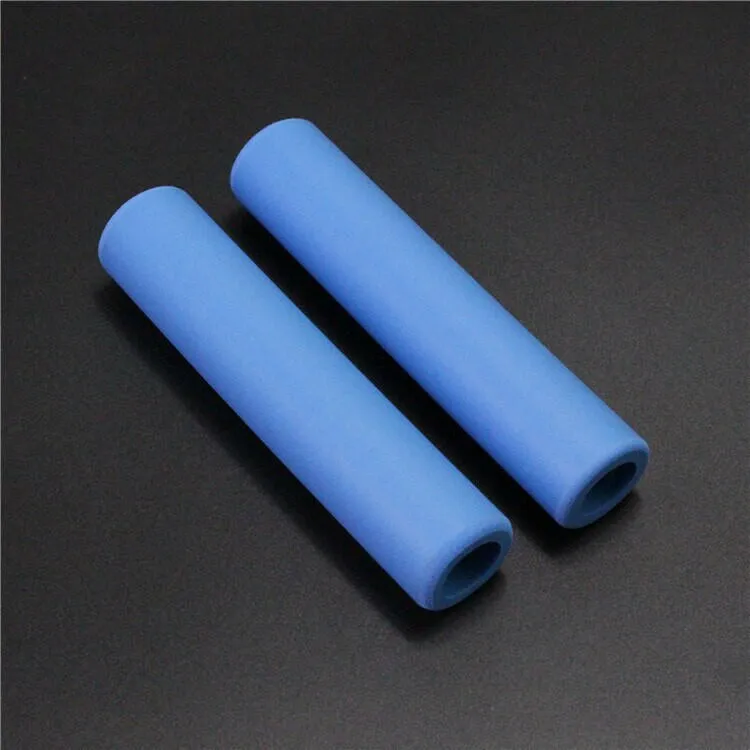 1 Pair Set Handlebar Silica Super Soft Gel Foam Silicone Sponge Antiskid Mountain Bike Grips Personalized handlebar plugs