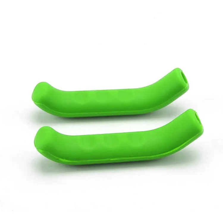 1Pair Universal Type Bicycle Brake Silicone Protection Covers(Green)