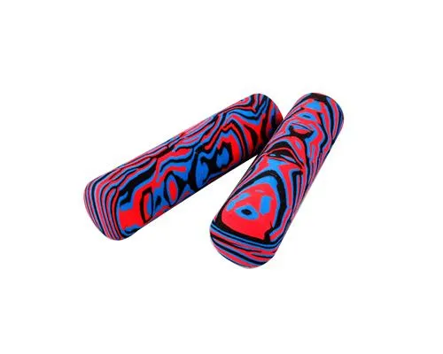 2 Pcs Colorful Foam Cycling Bike Handlebar Grips - Red