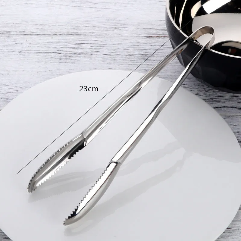 304 Stainless Steel Ice Tongs Commercial Ice Tongs Creative Non-slip