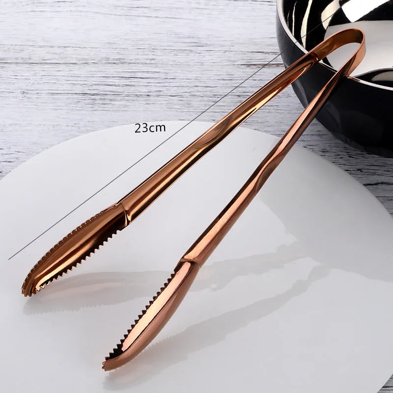 304 Stainless Steel Ice Tongs Commercial Ice Tongs Creative Non-slip