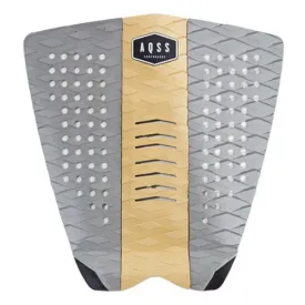 AQSS - GREY/BROWN VERTICAL STRIPE 3 PIECE TRACTION PAD