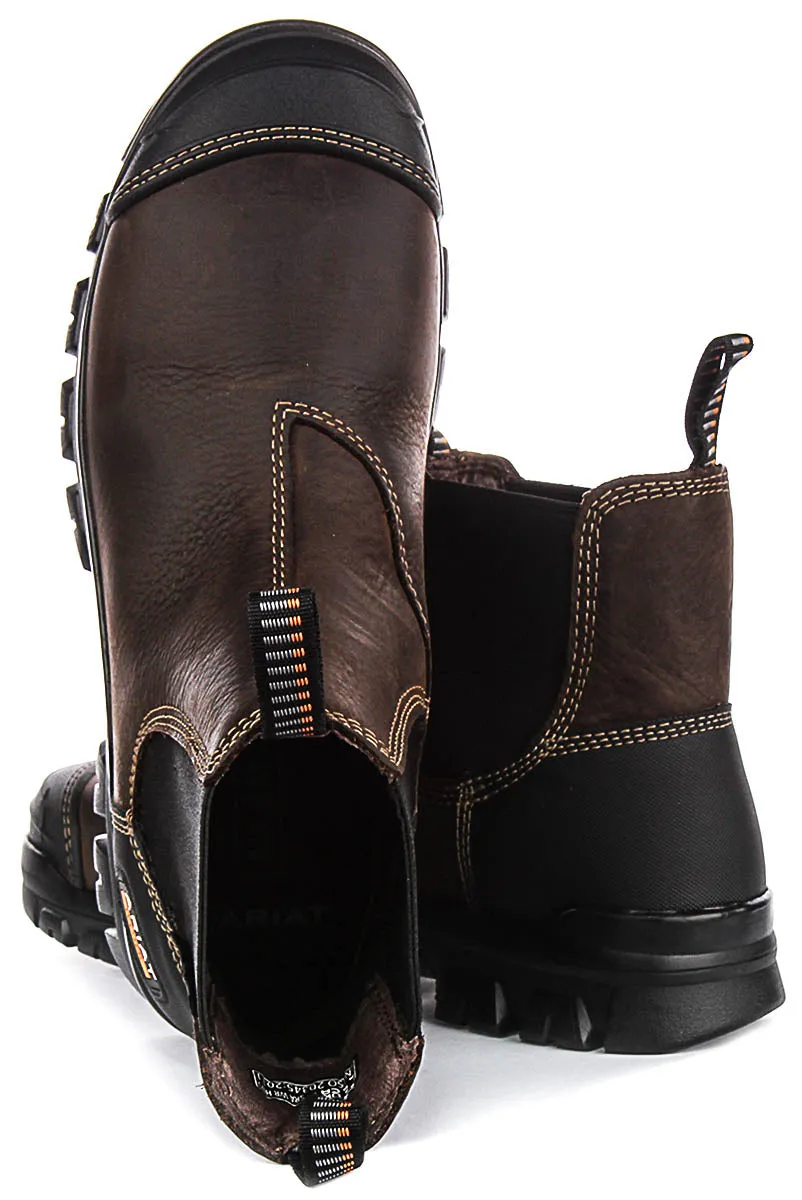 Ariat Treadfast Chelsea In Brown For Men