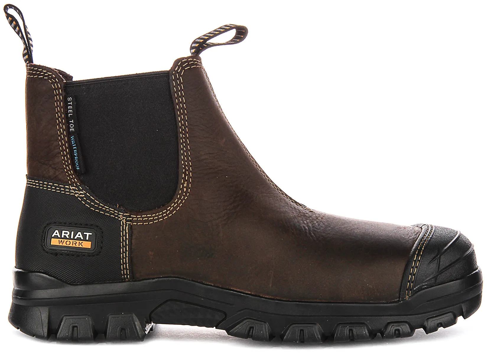 Ariat Treadfast Chelsea In Brown For Men