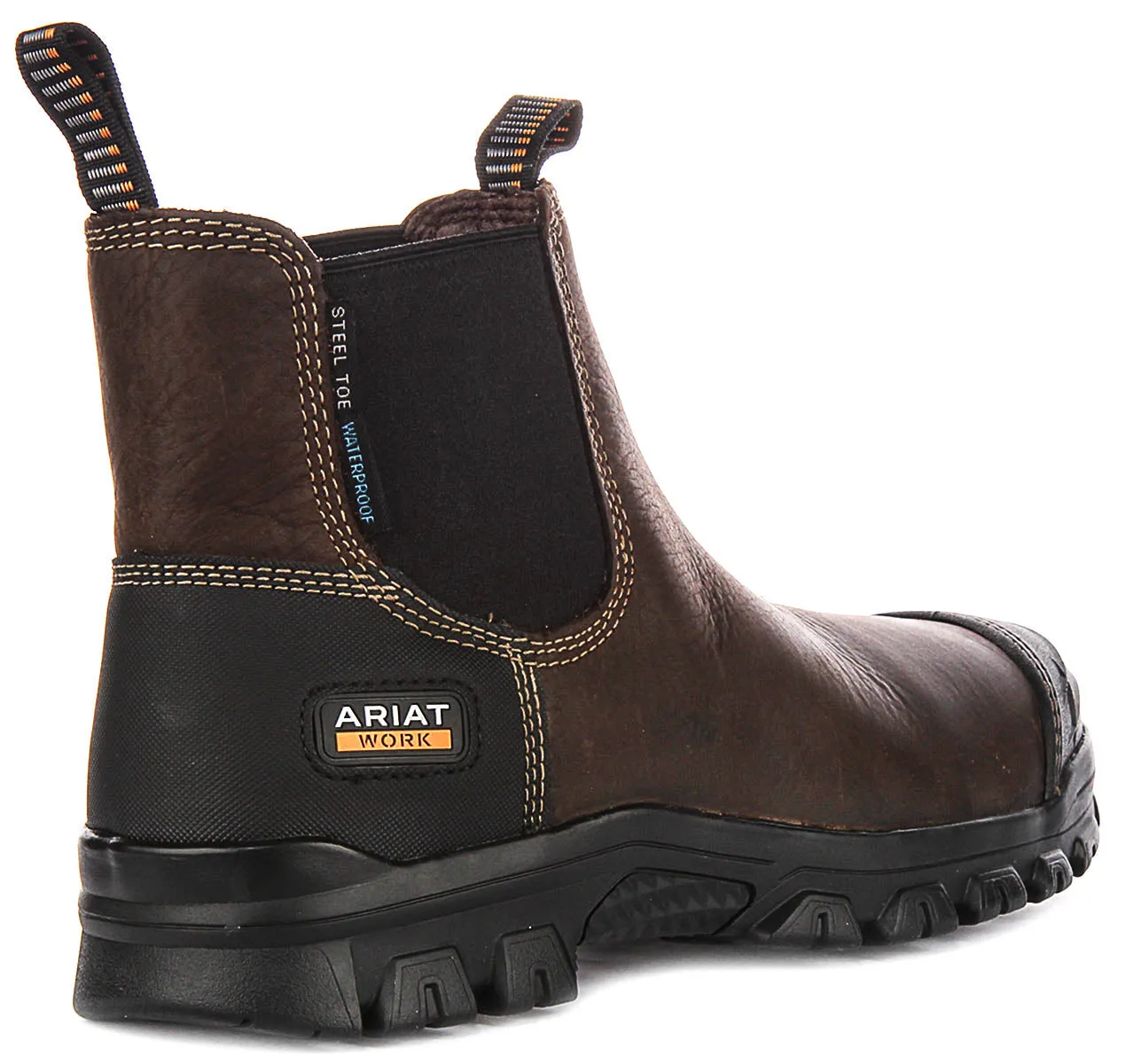 Ariat Treadfast Chelsea In Brown For Men