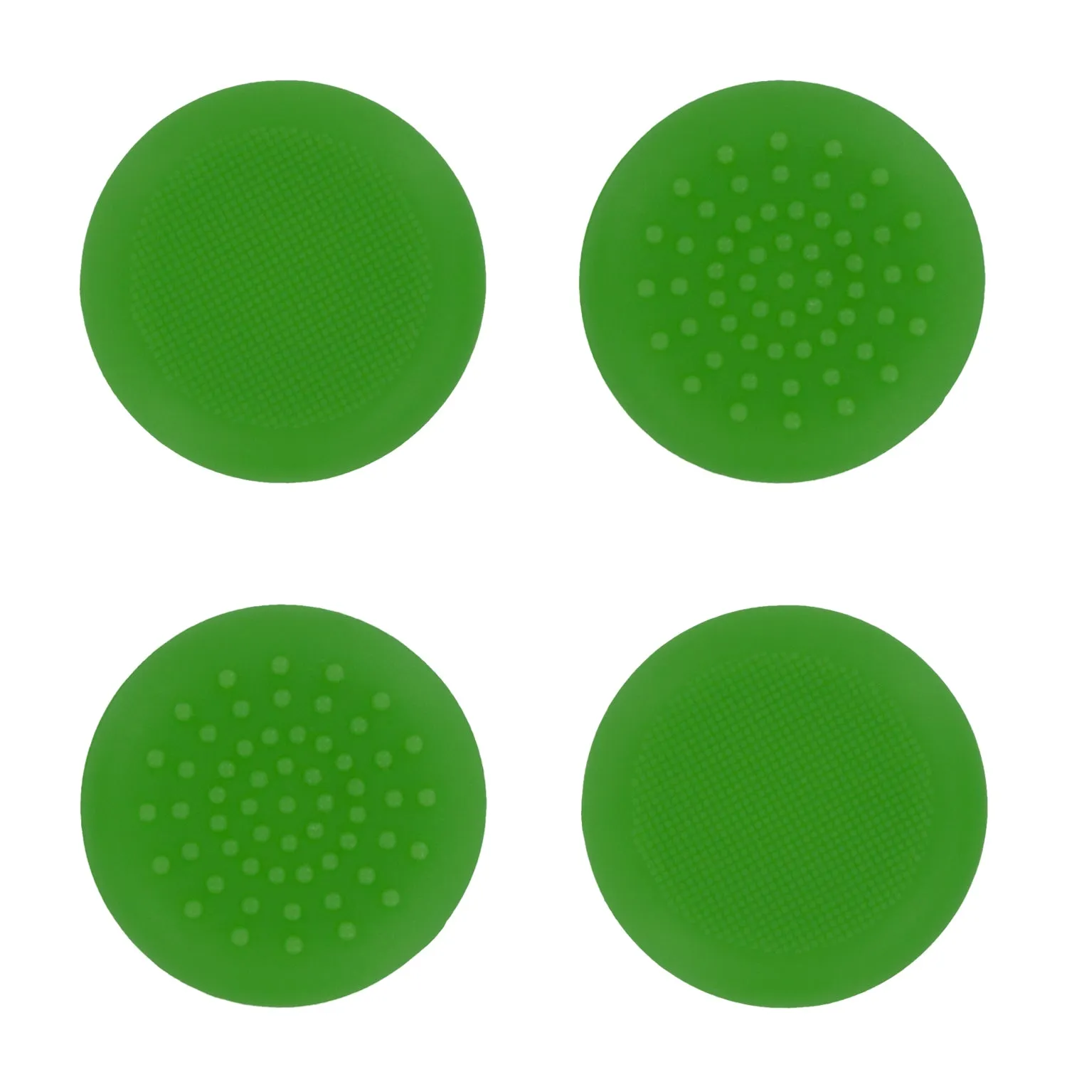 Assecure TPU protective analogue thumb grip stick caps for Microsoft Xbox One- 4 pack green