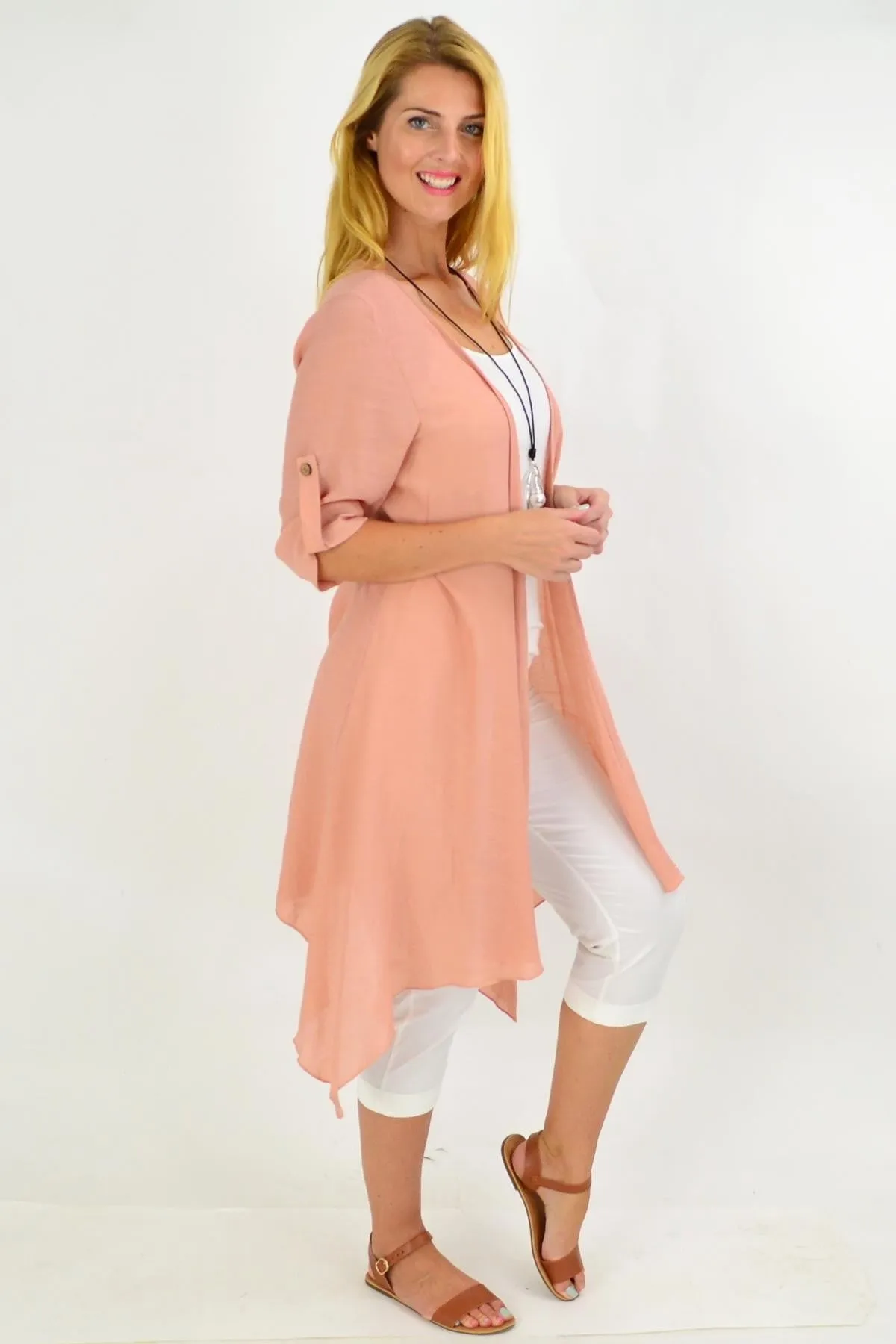 Blush Easy Wear Long Summer Cardi