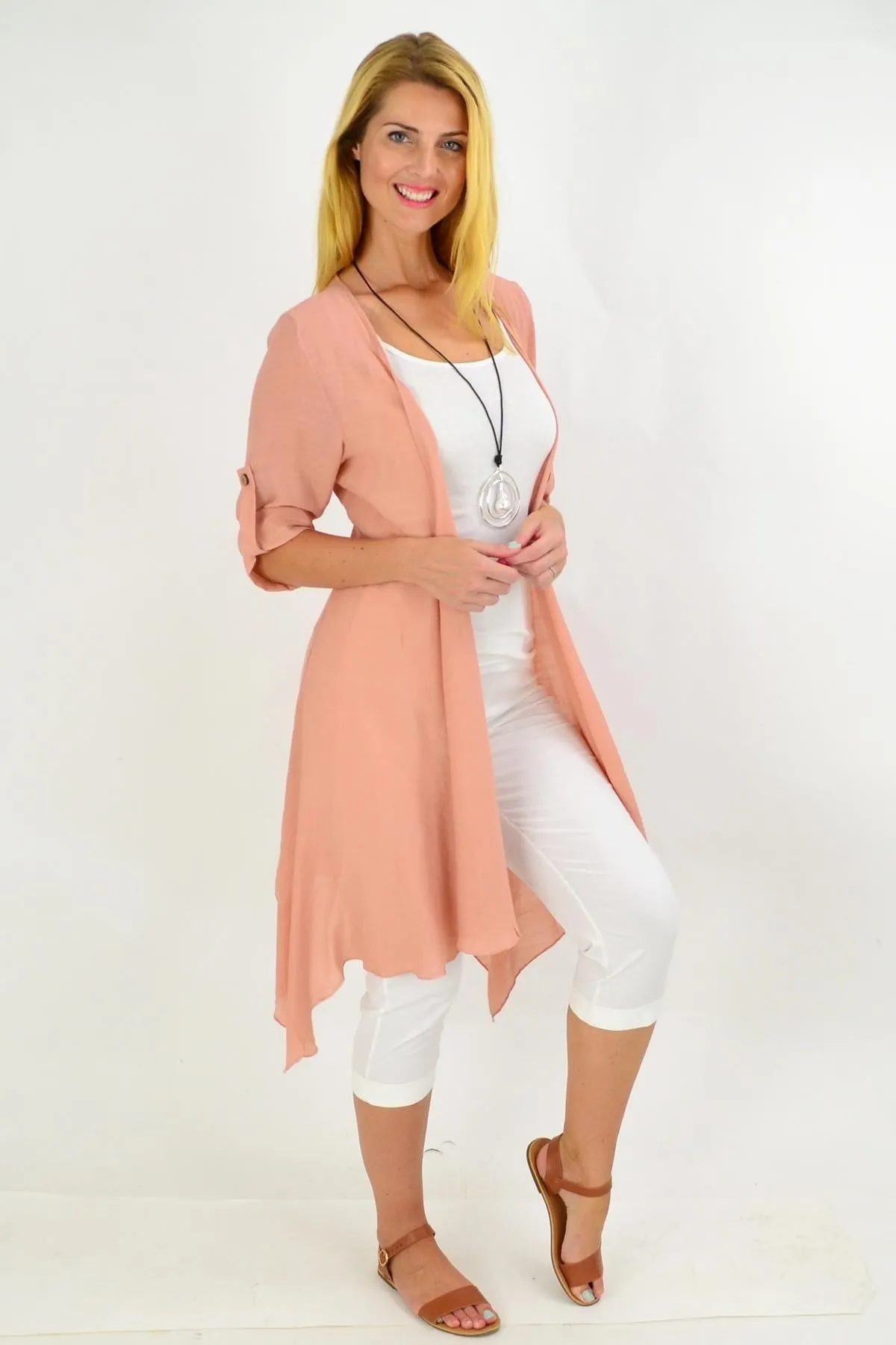 Blush Easy Wear Long Summer Cardi