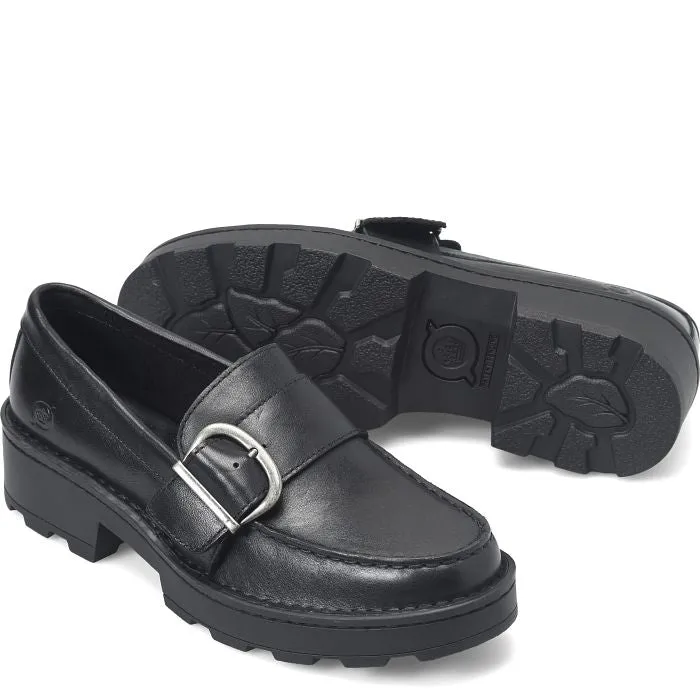 Born Caerra Loafer in Dark Brown & Black