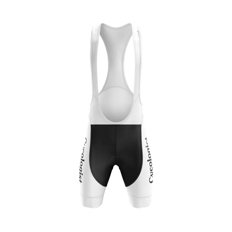 Cycologist Bib & Shorts (White)