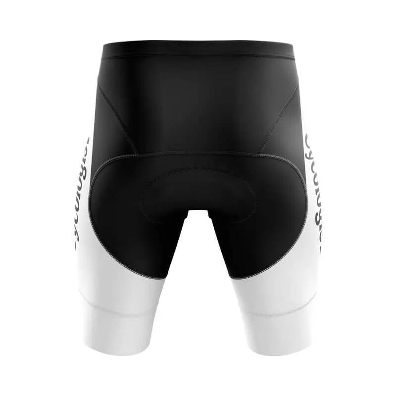 Cycologist Bib & Shorts (White)