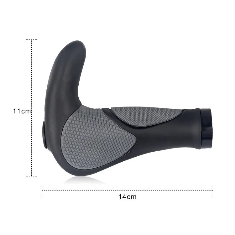 DEEMOUNT BGP110 Mountain Bike Bicycle Rubber Handlebar Cover, Horn Version