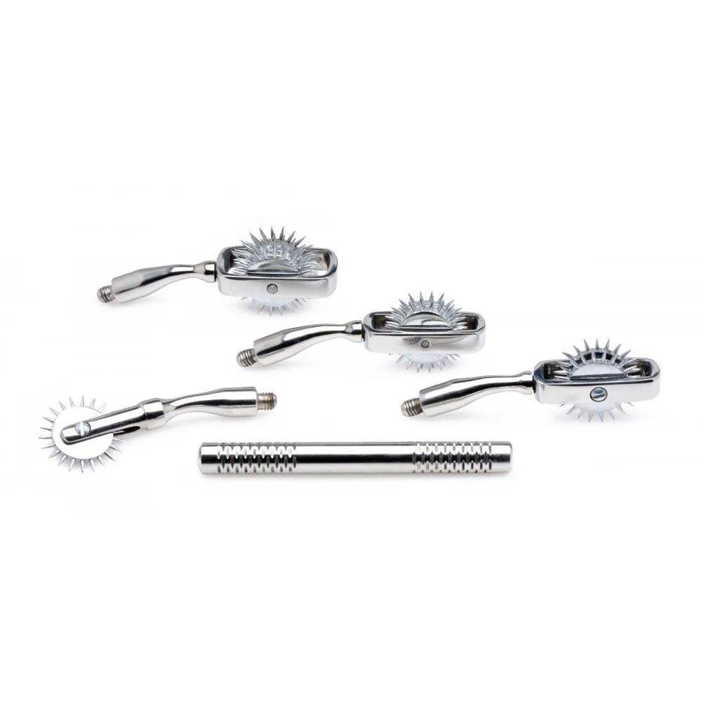 Deluxe Wartenberg Wheel Set with Travel Case