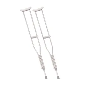 Drive Medical rtl10402 Walking Crutches with Underarm Pad and Handgrip, Tall Adult, 1 Pair