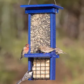 Duncraft Blue Ridge Seed and Suet Feeder