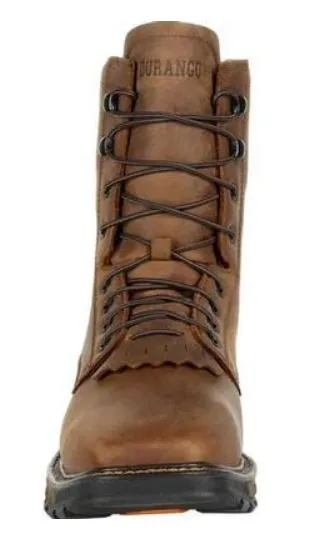 Durango Maverick Men's Brown Leather Steel Toe WP EH Lace-Up Work Boot DDB0267