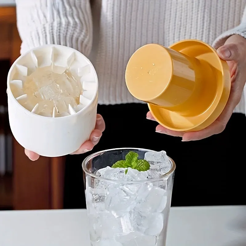 Effortlessly Shape Ice Cubes with our Silicone Mold  Holds 60