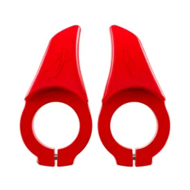 ENLEE S-10 1pair Mountain Bike Universal Cowl Grips Bicycle Grip Accessories Cycling Gear(Red)