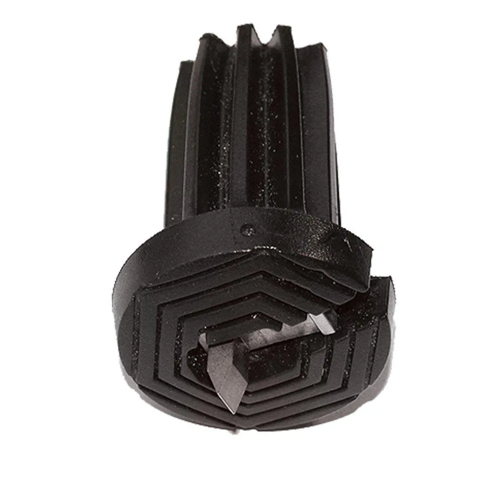 Flip-Up Ice Gripper Cane Tip: Adapts to Ice & Regular Surfaces