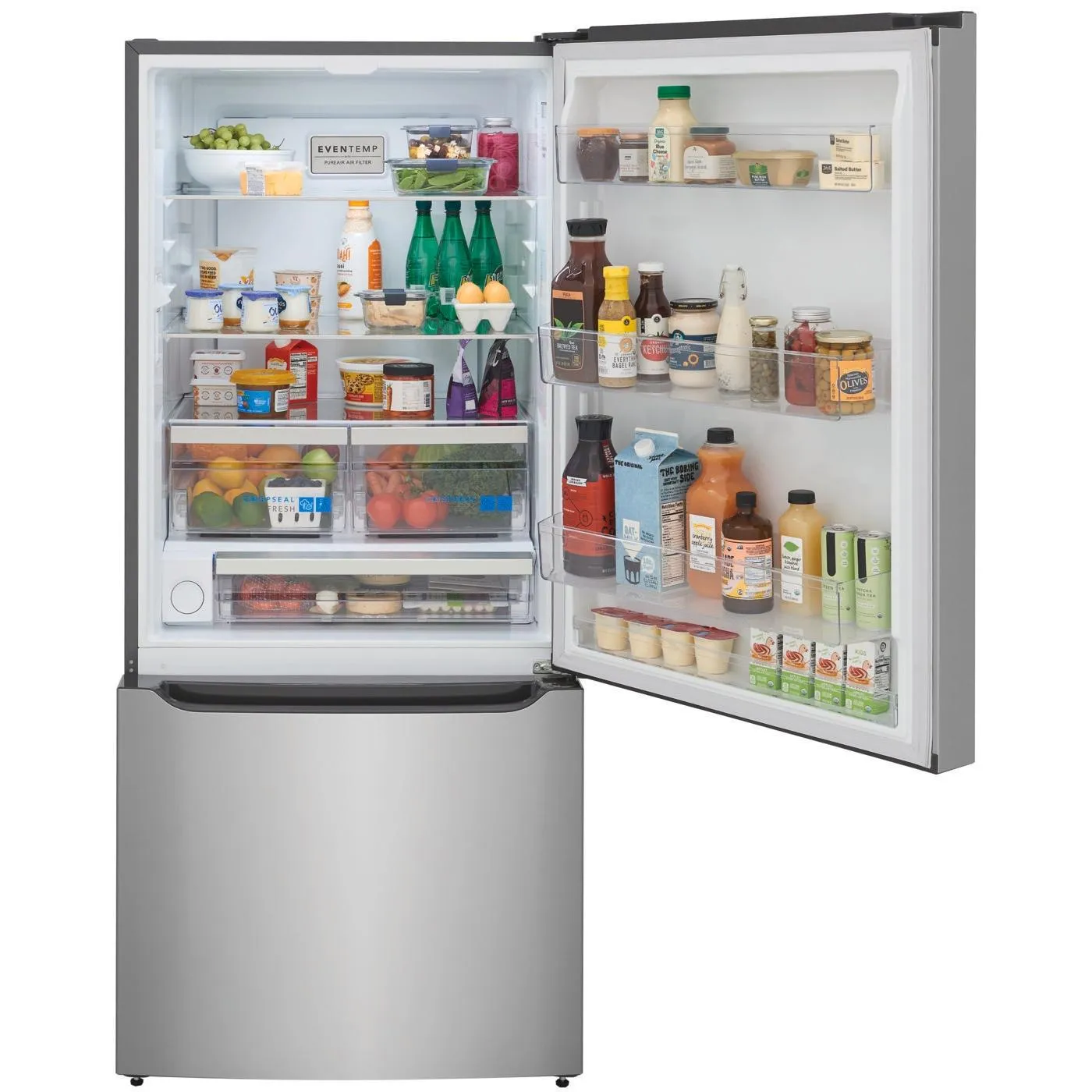 Frigidaire Gallery 30-inch, 20.3 Freestanding Bottom Freezer Refrigerator with Water Dispenser and Ice Maker GRBN2012AF