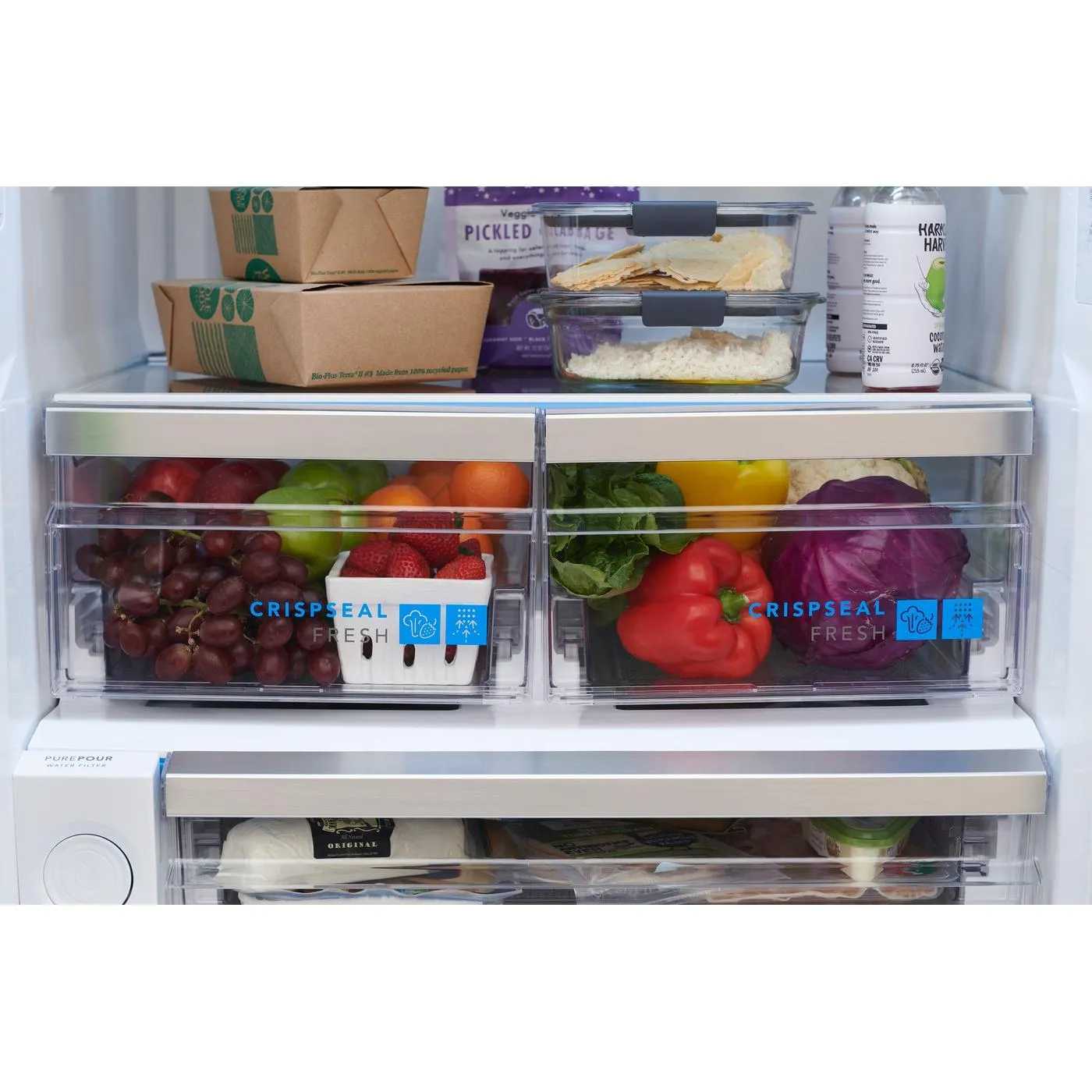 Frigidaire Gallery 30-inch, 20.3 Freestanding Bottom Freezer Refrigerator with Water Dispenser and Ice Maker GRBN2012AF