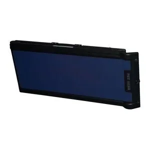 Full Length Bi-Fold Pet Ramp- Black-Blue