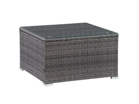 Grey Square Outdoor Coffee Table