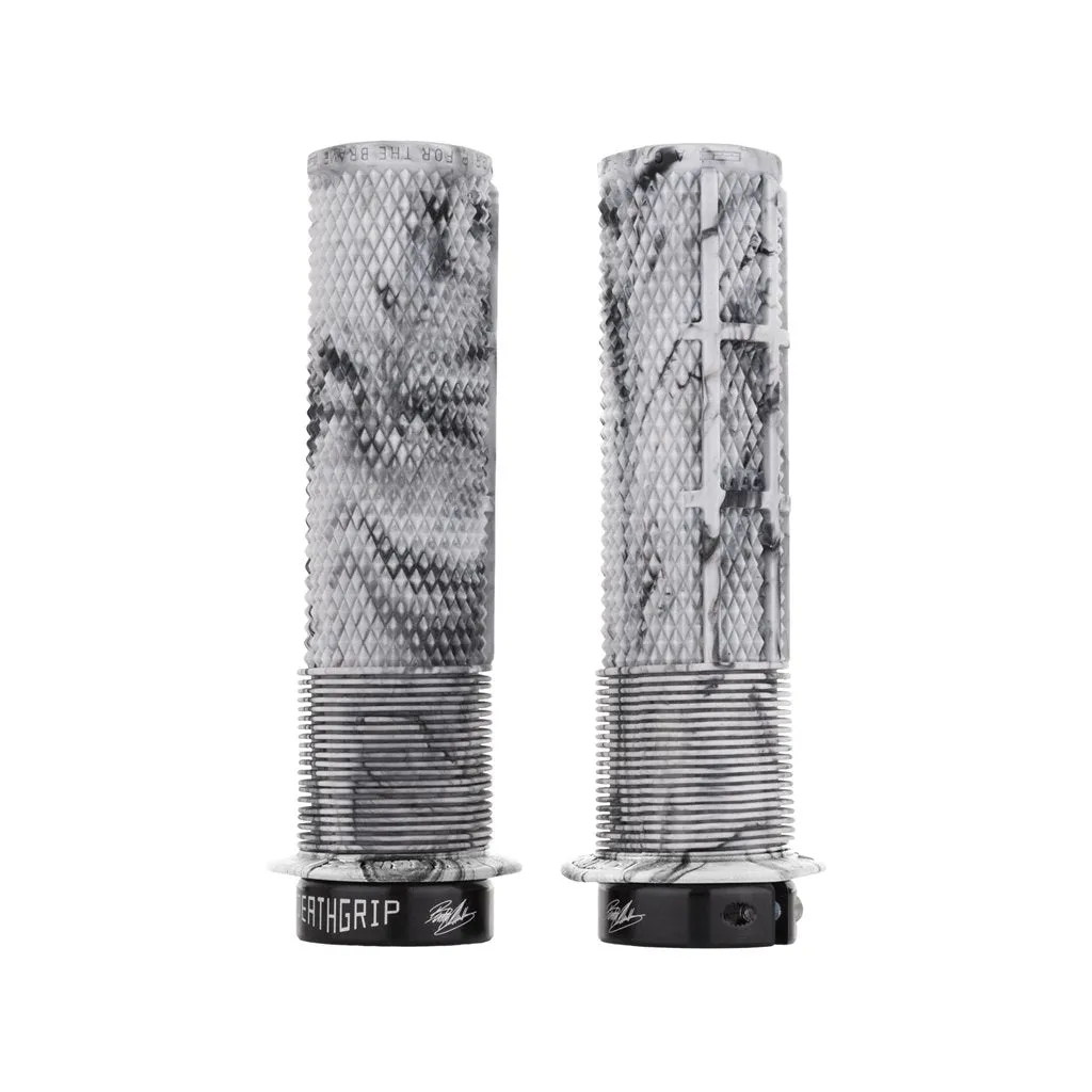 Grips DMR Deathgrip Flanged Thin - Snow