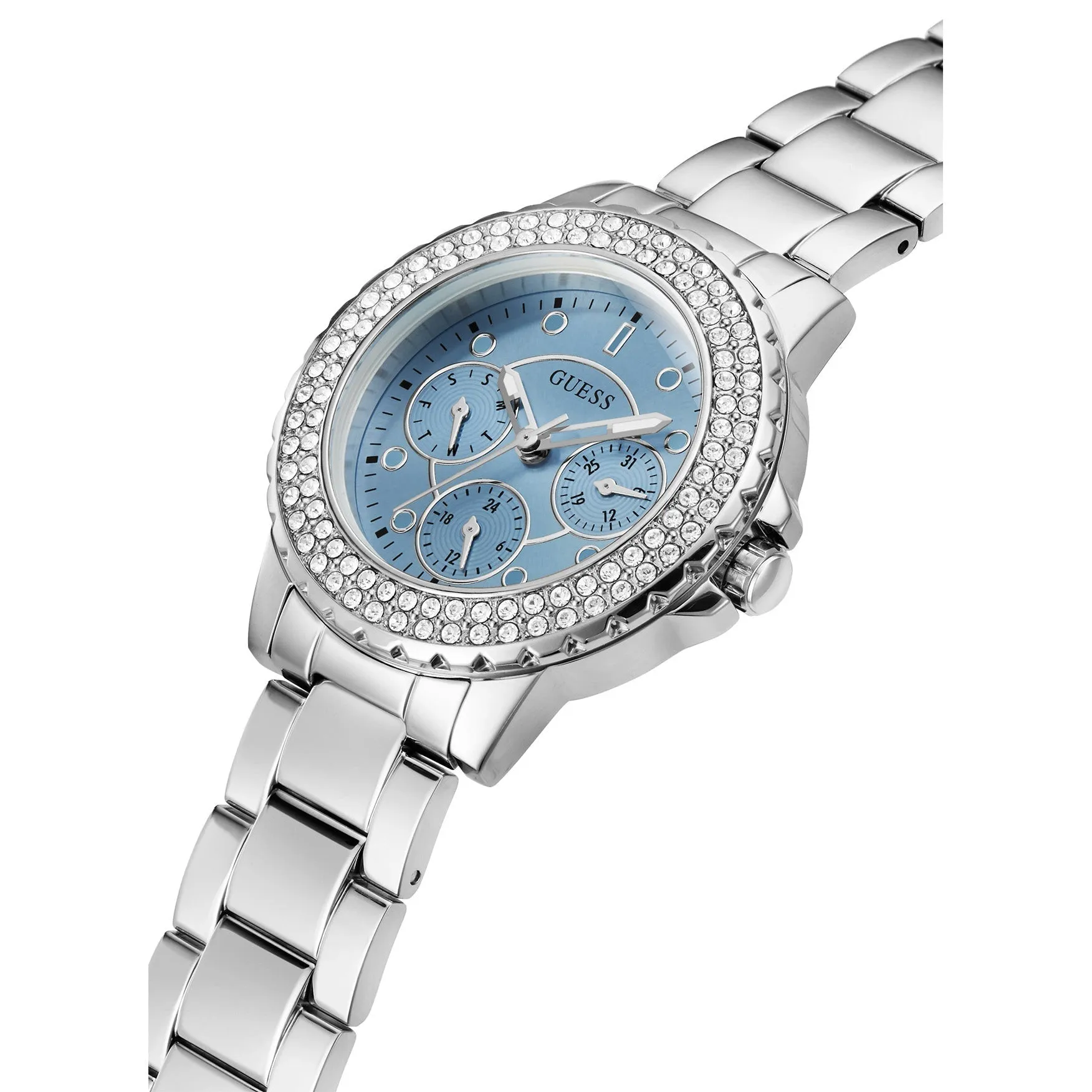 Guess GW0410L1 Ladies Crown Jewel Blue Watch