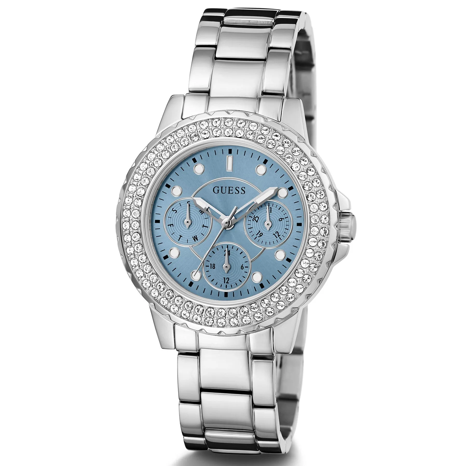 Guess GW0410L1 Ladies Crown Jewel Blue Watch