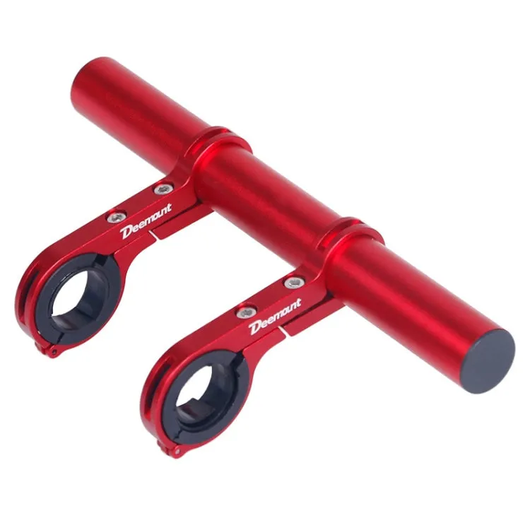 HLD-208 Mountainous Bicycle Aluminium Alloy Handlebar Extension Frame Flashlight Bracket (Red)