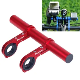 HLD-208 Mountainous Bicycle Aluminium Alloy Handlebar Extension Frame Flashlight Bracket (Red)