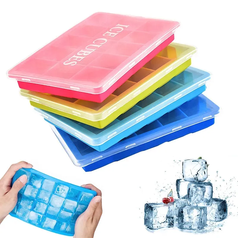 ICE CUBE TRAY WITH LID