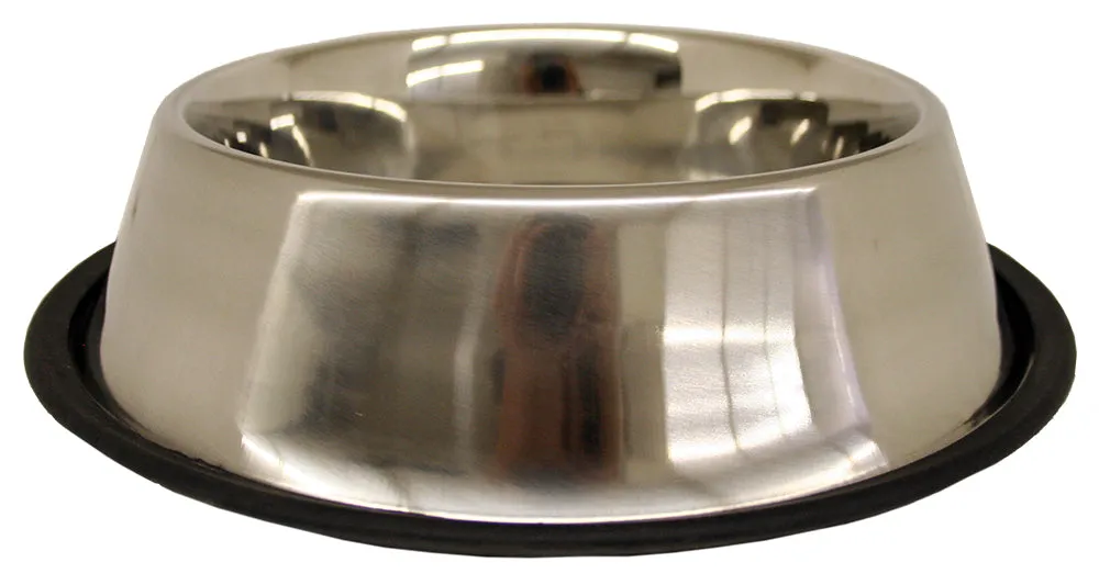 Indipets Non-Tip Stainless Steel Bowl