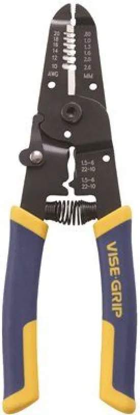 Irwin Multi Tool Stripper/Cutter/Crimper With Protouch Grips 7 In.