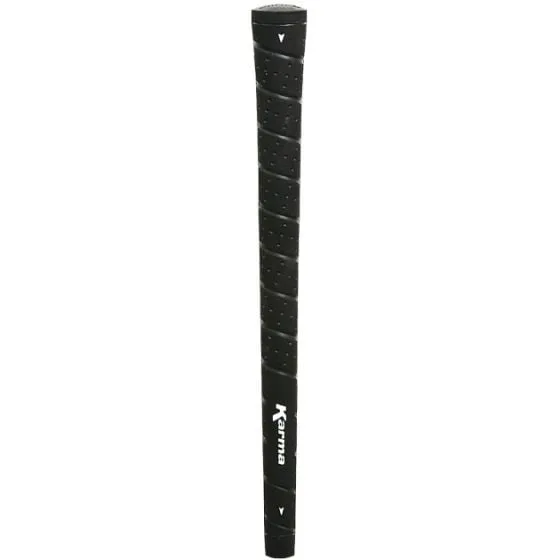 Karma Wrap Black Standard - 9 Piece Golf Grip Bundle