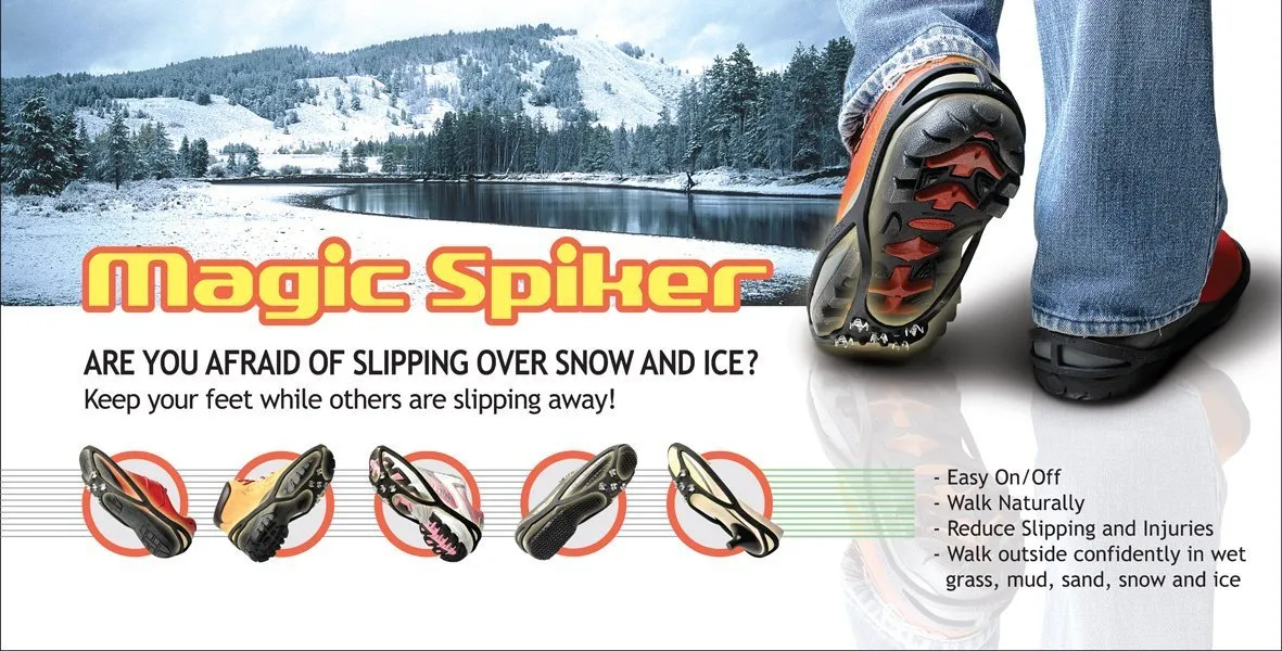 Magic Spiker Ice and Mud Grippers - Official UK/EU Approved