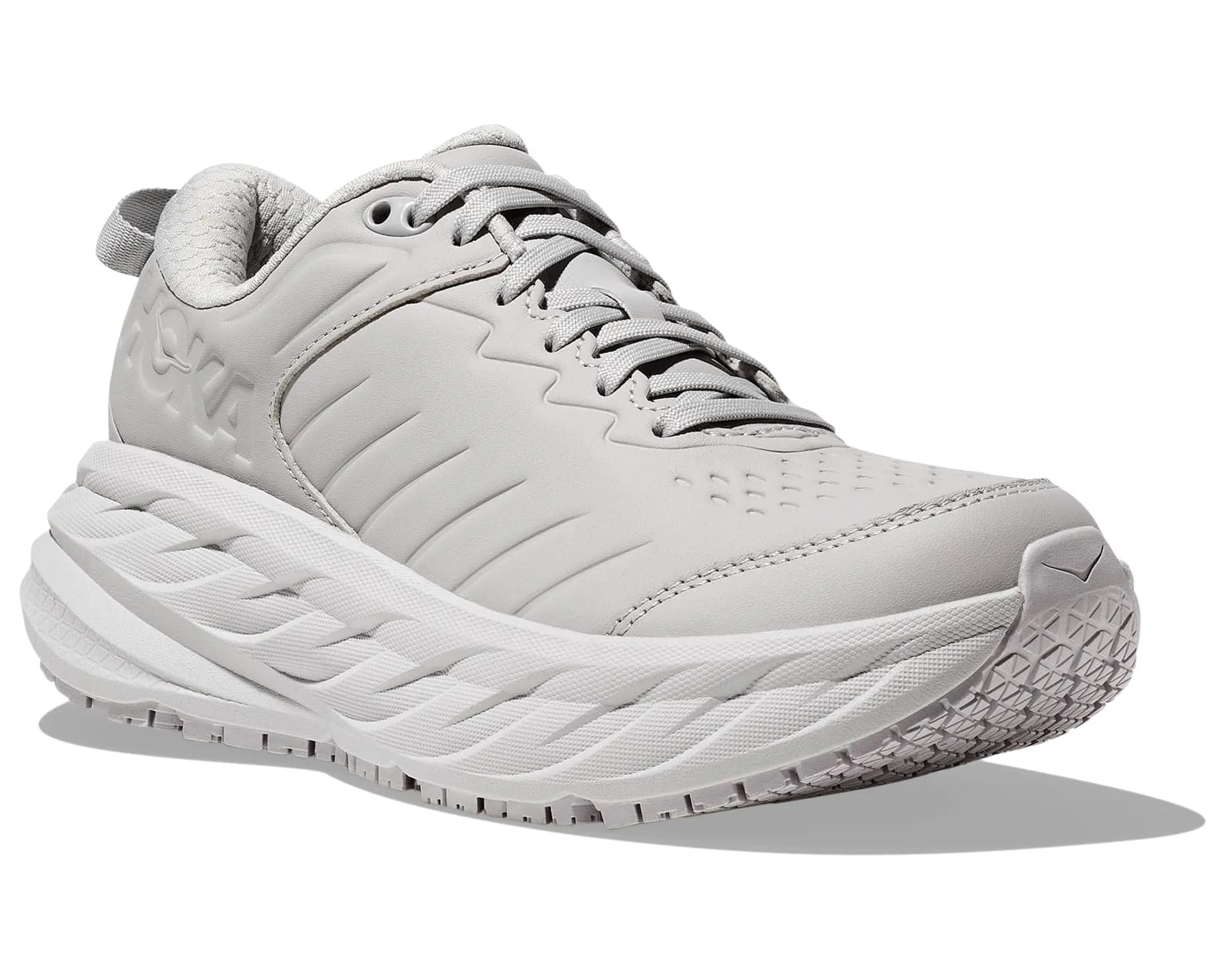 MEN'S HOKA BONDI SLIP RESISTANT | HARBOR MIST / LUNAR ROCK