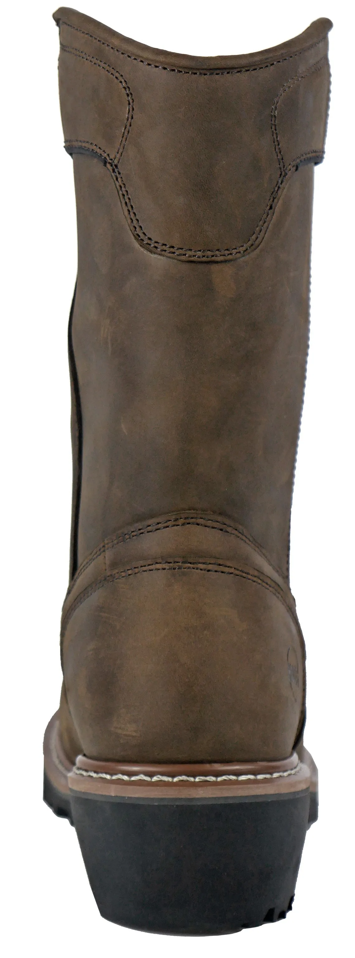 Men's Hoss Buford Logger Brown, EH, PR, WP, Pull On Composite Toe Boot