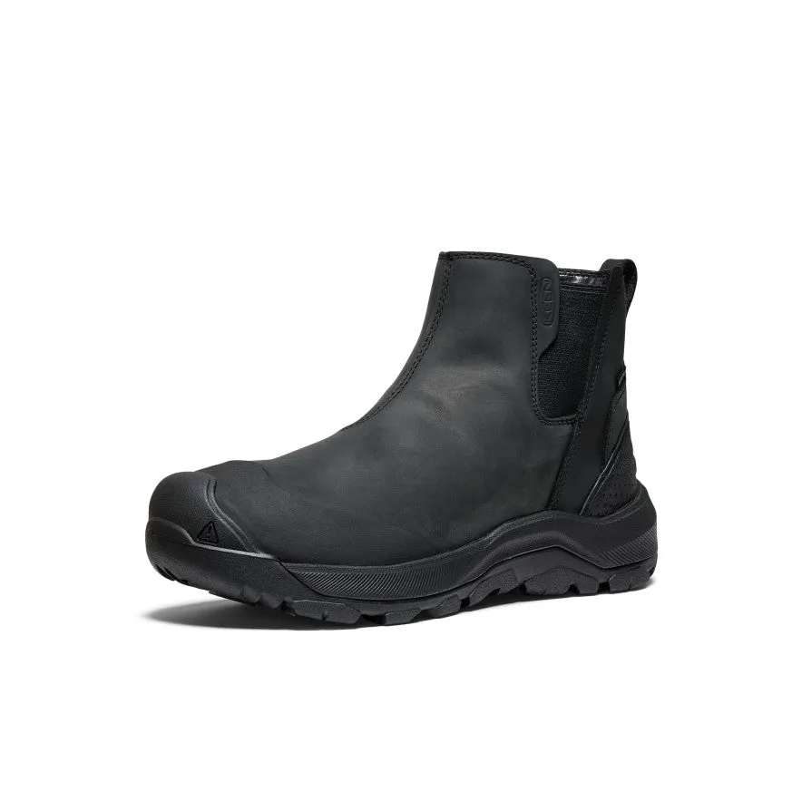 Men's Revel IV Waterproof Chelsea  |  Black/Black