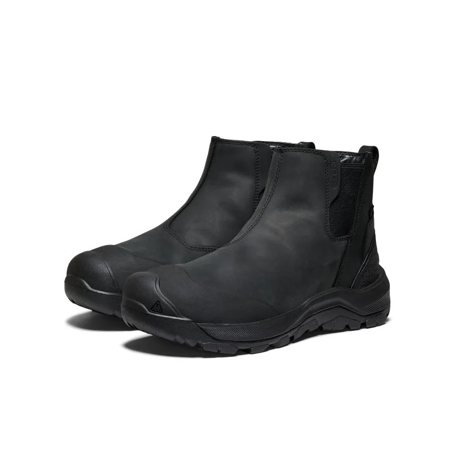 Men's Revel IV Waterproof Chelsea  |  Black/Black