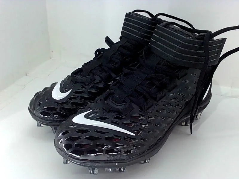 Nike Force Savage Pro 2 Men's Football Cleats Size 7 Black Pair of Shoes