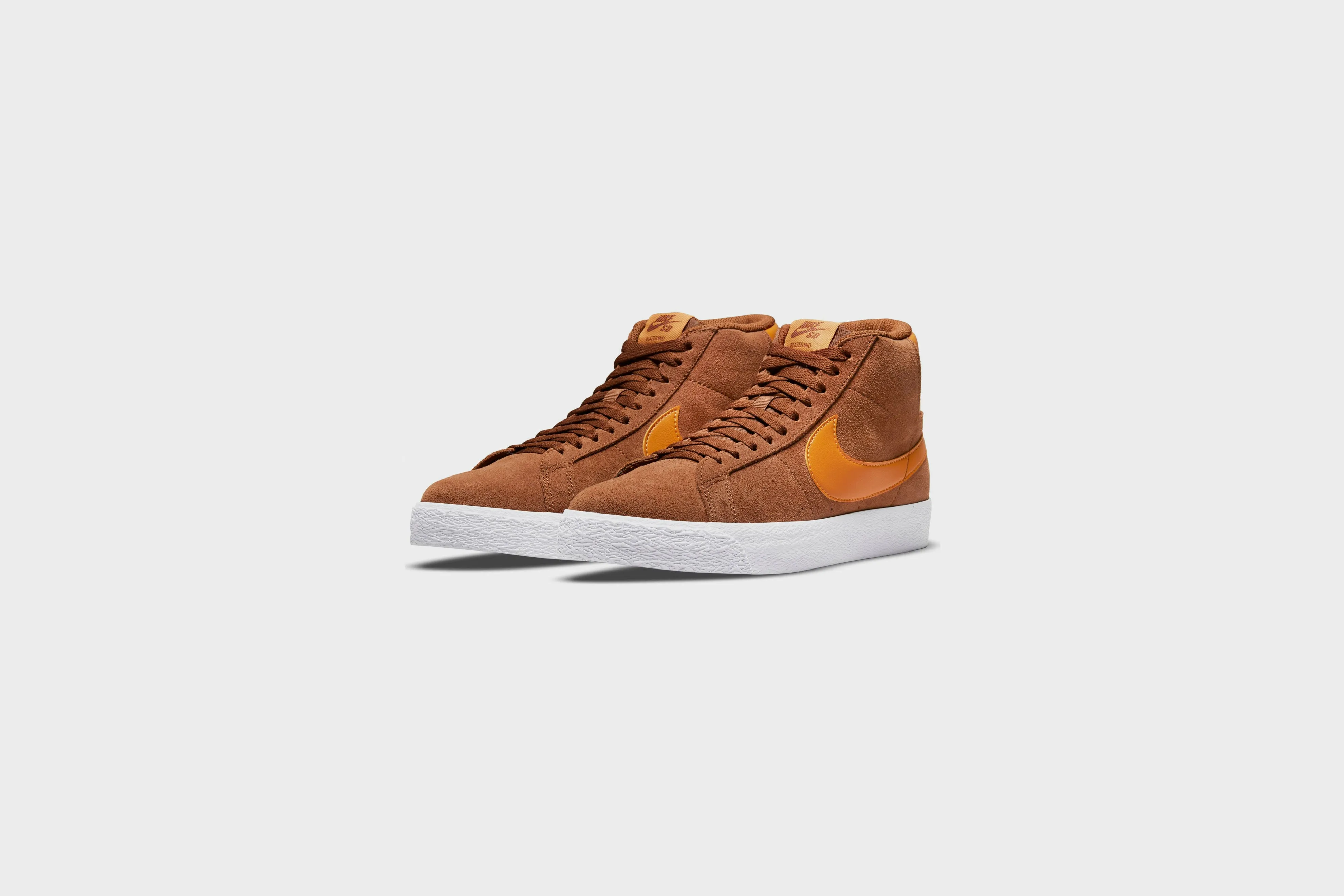 Nike SB Zoom Blazer Mid (Pecan/Light Curry-Pecan-White)