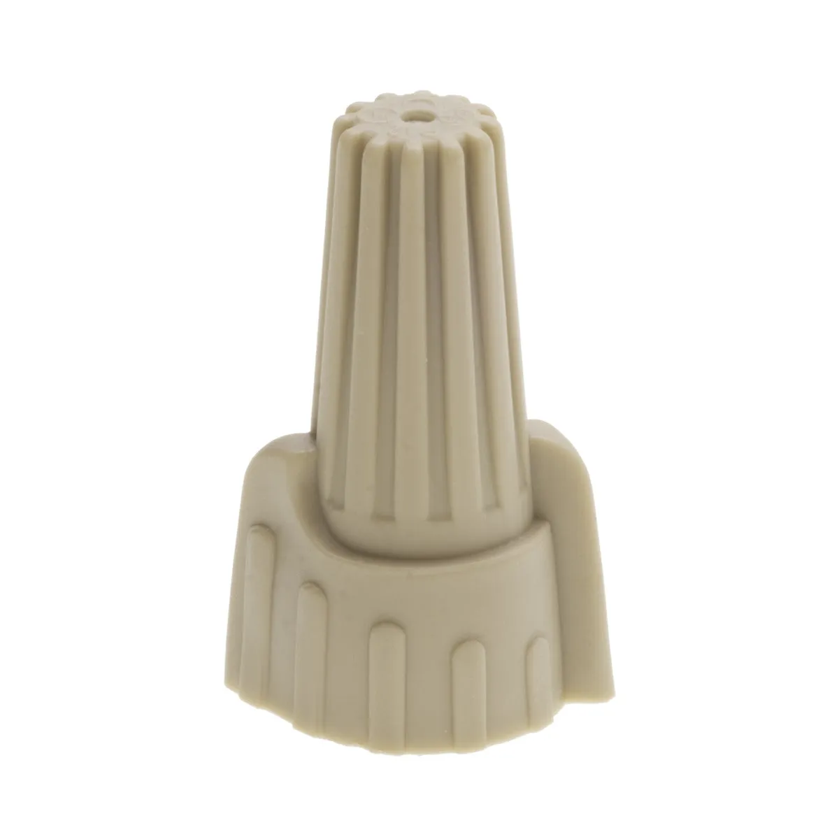 NSI Industries WWC-T-C Easy-Twist Winged Wire Connector, Standard Type, 22-8 AWG Wire Range, 300V, Tan - 100 Count