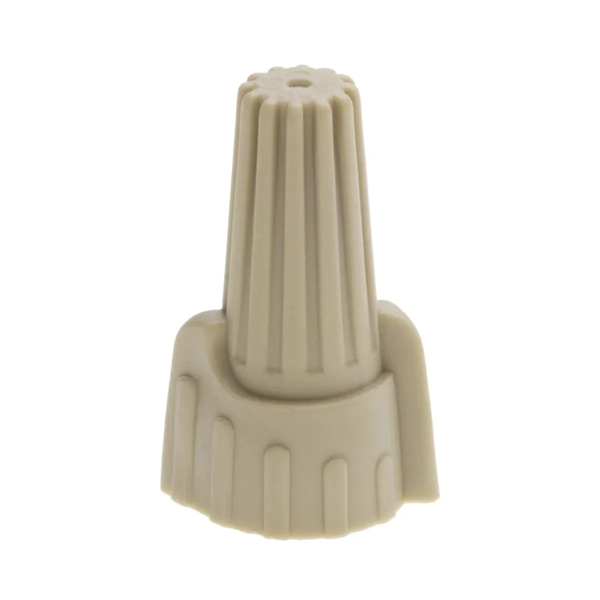 NSI Industries WWC-T-C Easy-Twist Winged Wire Connector, Standard Type, 22-8 AWG Wire Range, 300V, Tan - 100 Count