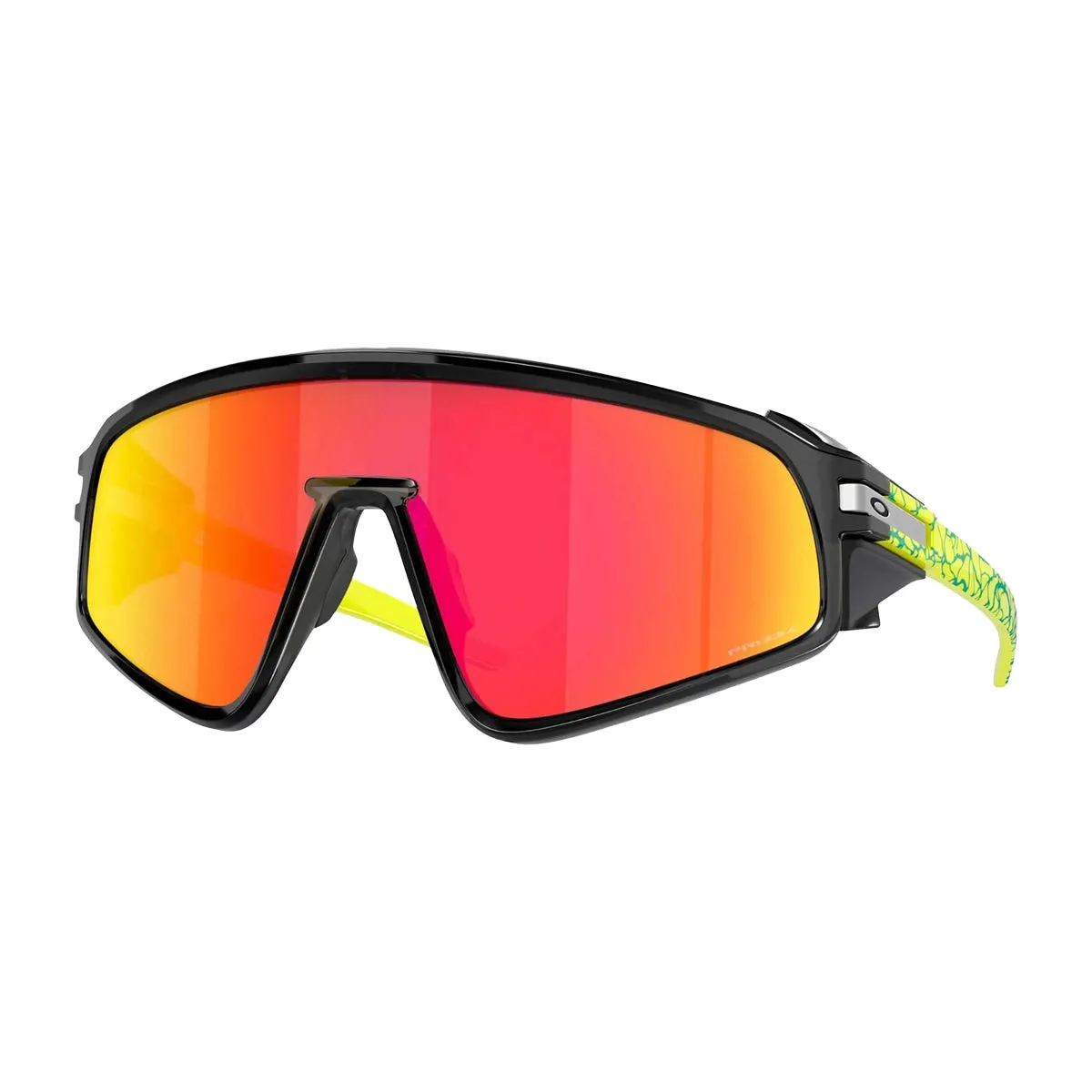 OAKLEY Latch Panel Eyewear Inner Spark - Black Ink Prizm Ruby