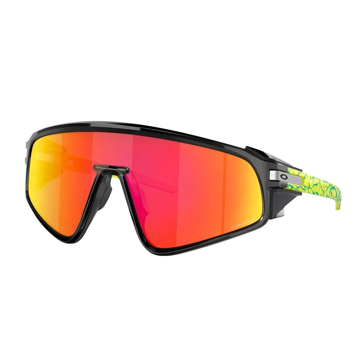 OAKLEY Latch Panel Eyewear Inner Spark - Black Ink Prizm Ruby