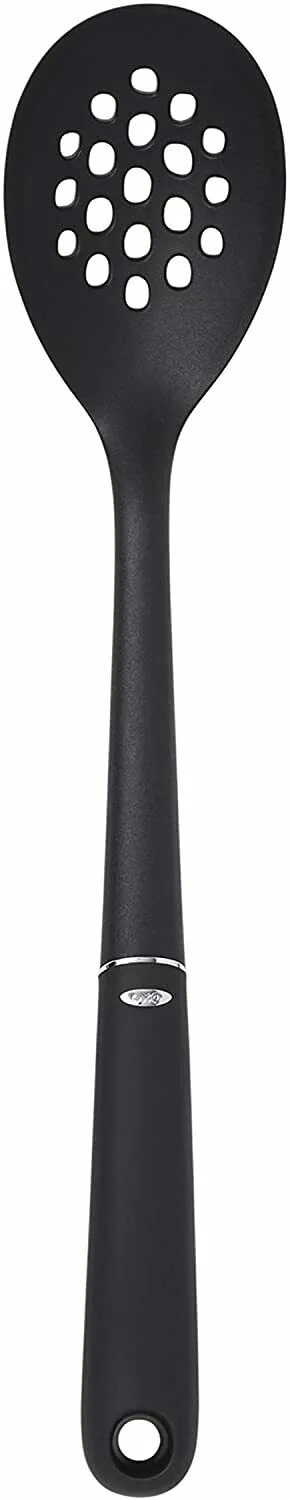 OXO Black Nylon Slotted Spoon 14" 1pc