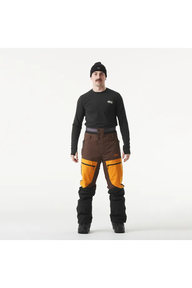 Picture Naikoon Snow Pants Black Chichory Honey