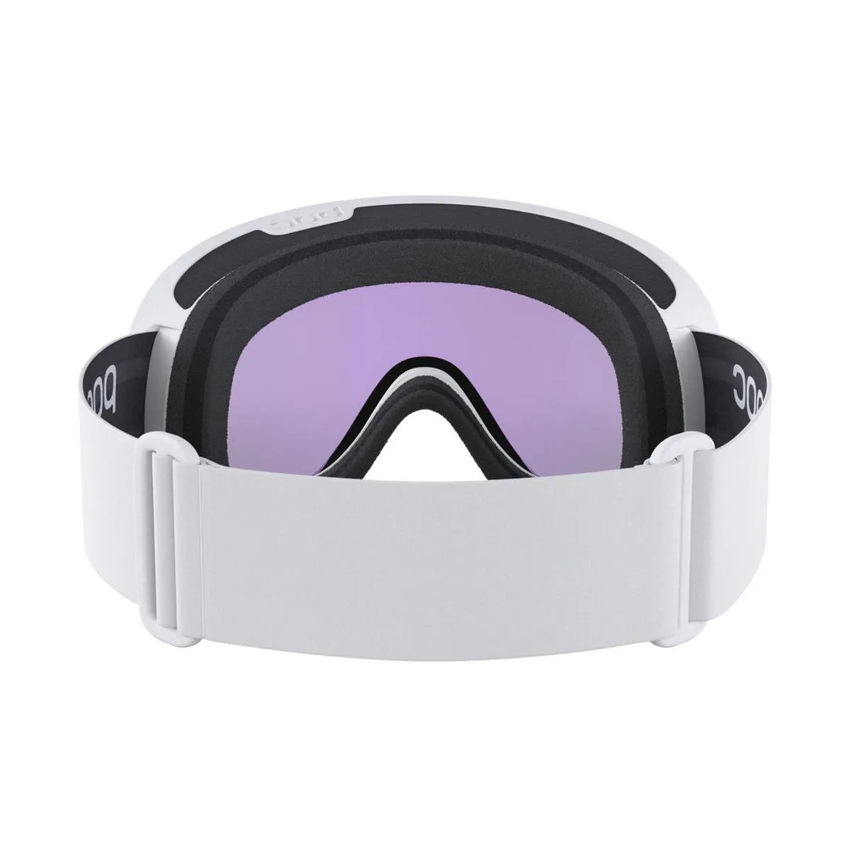 POC Retina Ski Goggles Partly Sunny Blue Lens - Hydrogen White Frame